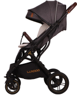 Прогулочная коляска luxmom 609 Чёрный текстиль