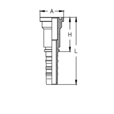 Фитинг DN 25 SFS 1 47.6 CS