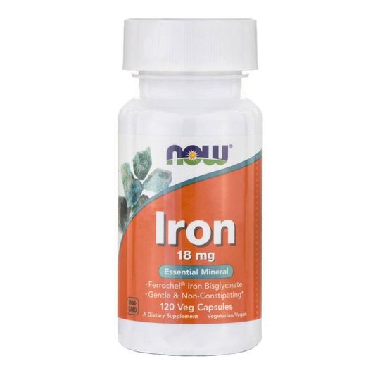 Iron 18 mg Ferrochel 120 vcaps