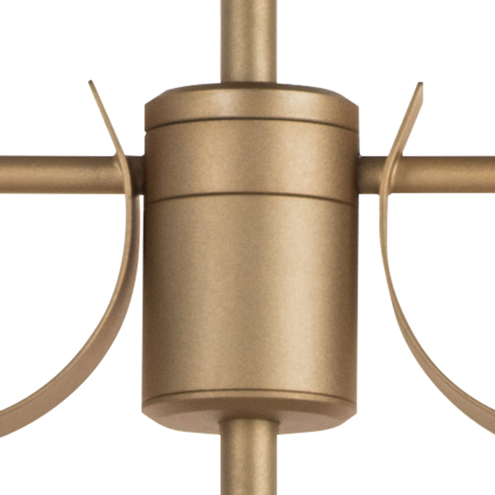 733283 Люстра RAGNO 8х40W E14 ЗОЛОТО