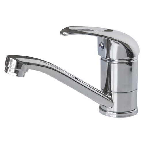 Смеситель для кухни 40к F4503 FRAP (плоский пов.излив, п/шпильку, хром, латунь)