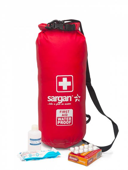 Аптечка герметичная Sargan Санитар гермомешок объемный с лямкой 10 литров