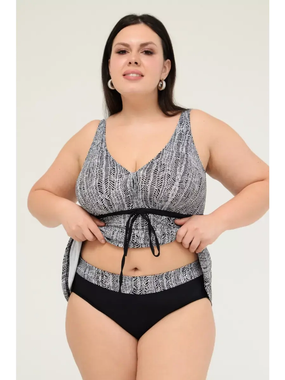 Купальник танкини раздельный большие размеры