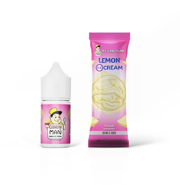 Candy Man Salt 30 мл - Lemon Ice Cream (20 мг)