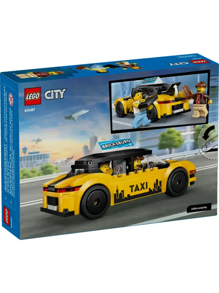 Конструктор City 60487 Желтое Такси