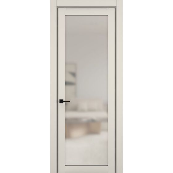 Цена на Межкомнатная дверь керамик NC 2 жемчужный остеклённая Купить Межкомнатная дверь керамик NC 2 жемчужный остеклённая