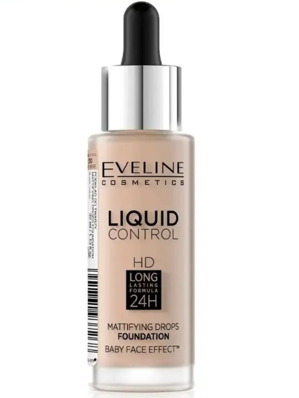 EVELINE Тональная основа LIQUID CONTROL №030 SAND BEIGE  32мл *3*24