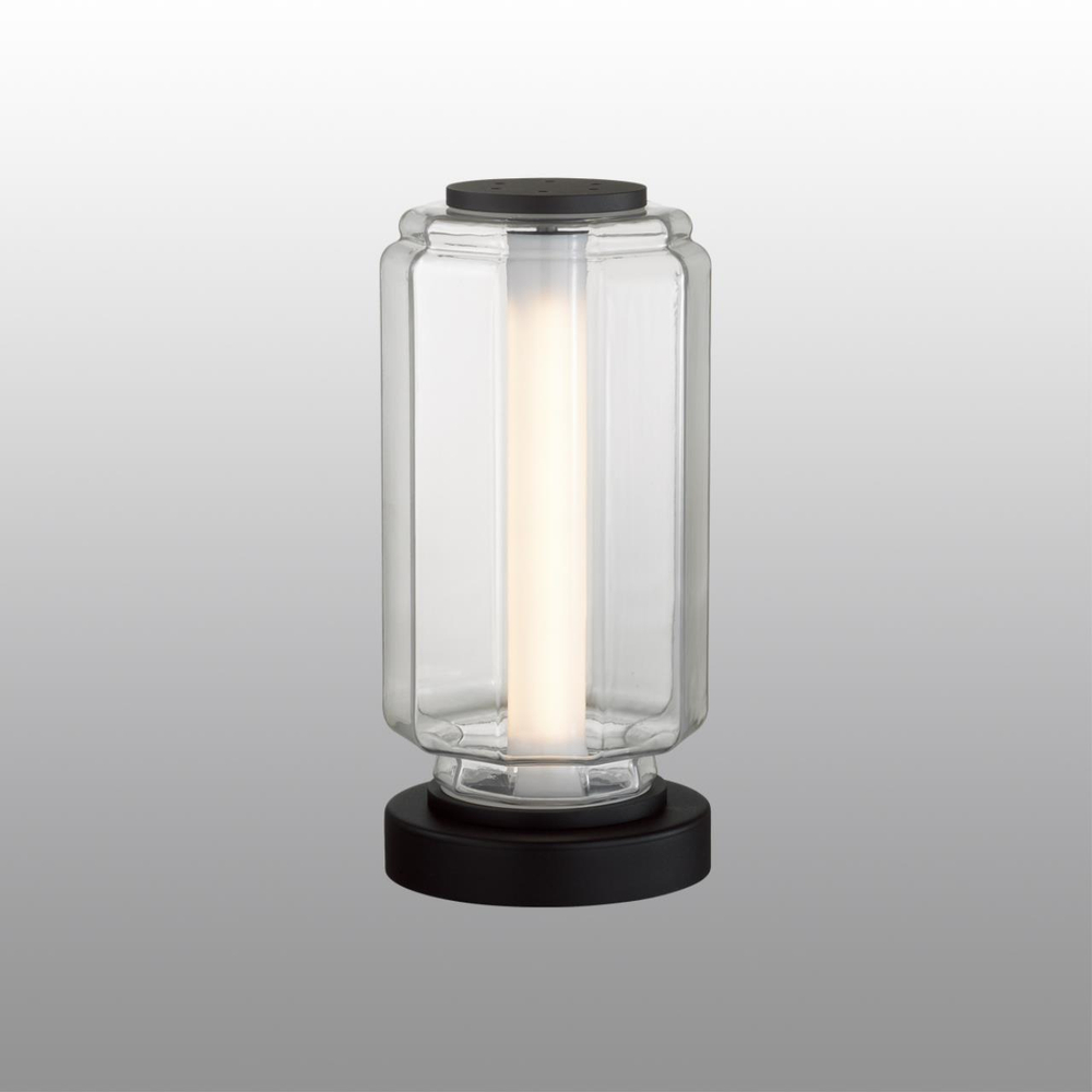 5409/10TL HIGHTECH ODL_EX24 105 черный/прозрачный/металл/стекло/акрил Настольная лампа LED 10W 3000K 700Лм JAM