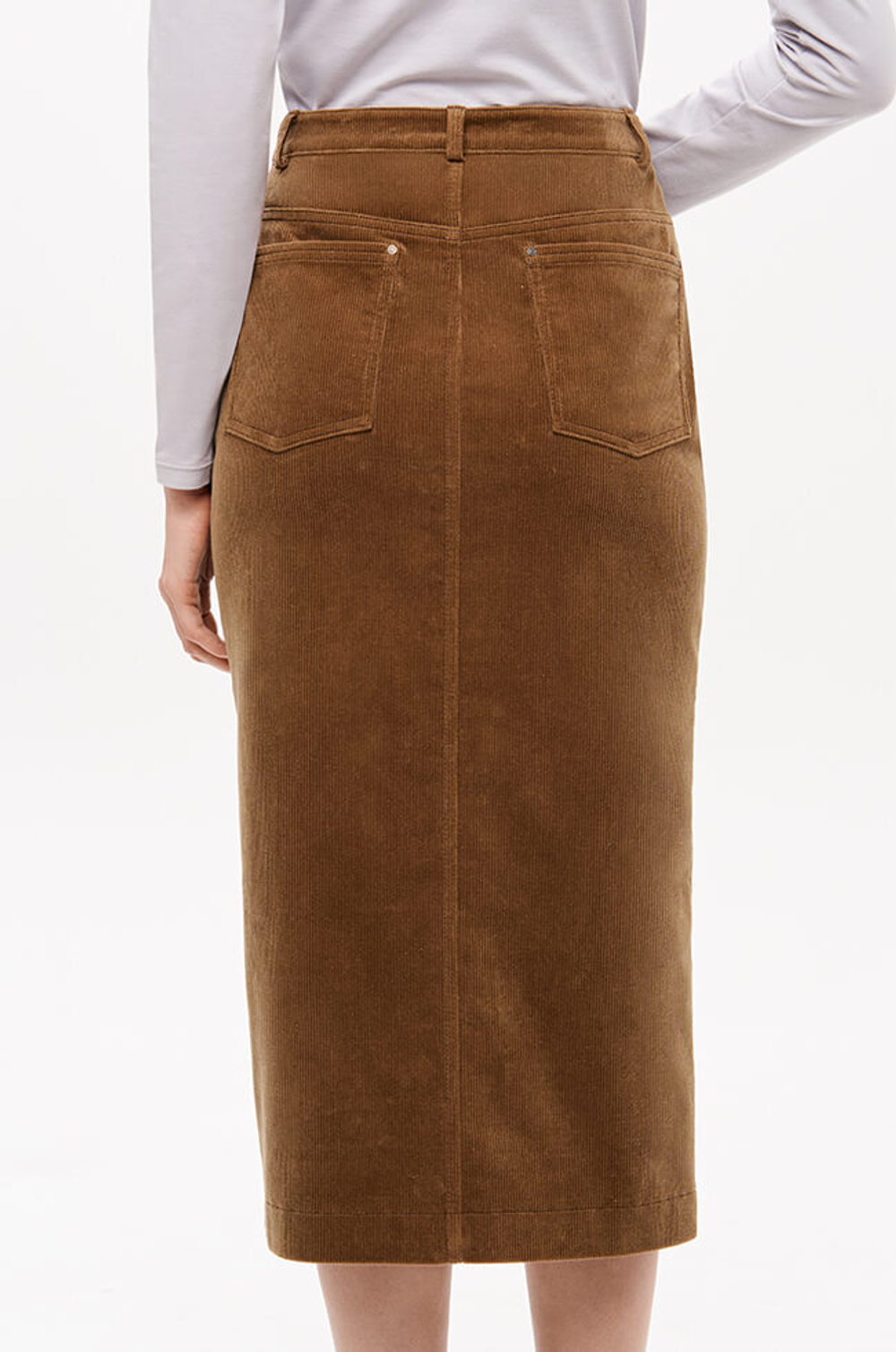 4901 Юбка женская (табачный)
