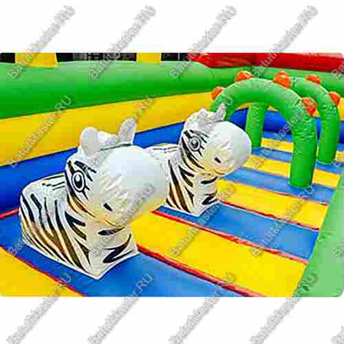 Коммерческий надувной батут "Яркие выходные" 6*5*2,8 м