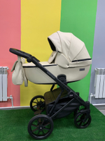 Коляска  MONTANA ECCO (3 в 1) (RIKO BASIC) 15 Ivory beige (бежевый)