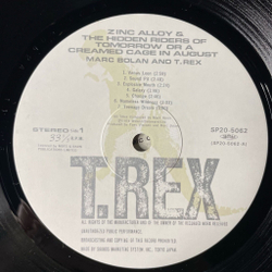 Винтажная виниловая пластинка LP T. Rex Zinc Alloy And The Hidden Riders Of Tomorrow (Japan 1983) (No Obi)