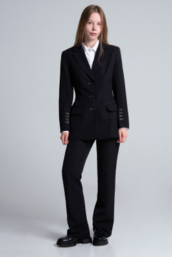 Жакет женский 4659А, черный #89Чер044659А