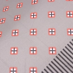 Зонт женский полуавтомат «Канада», микс 6 цветов, 8 спиц, d-100см, длина в слож. виде 30см