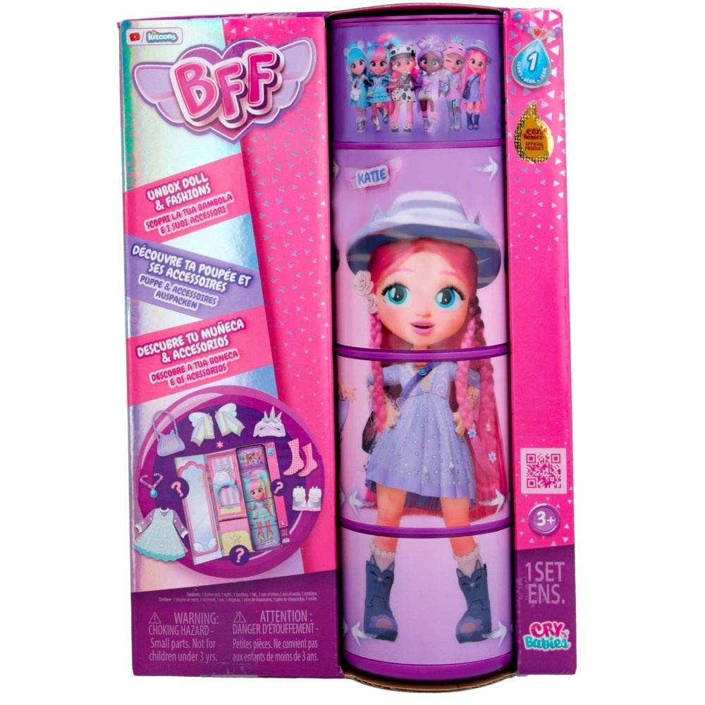 Cry babies doll katie 2025
