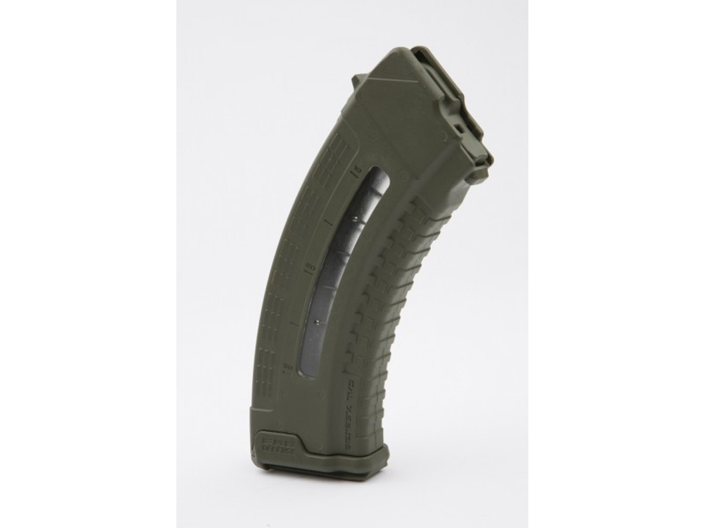 Магазин полимерный 7.62x39 на 30 патронов для AK (green)