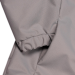 Ветровка для девочек р.116-122 серая 2421-07 (Ириска)