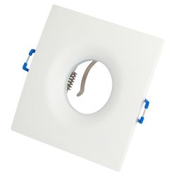 Встраиваемый светильник алюминиевый ЭРА KL104 WH MR16 GU5.3 белый