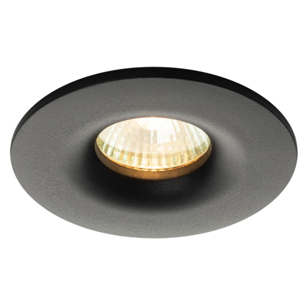 Светильник встраиваемый алюминиевый ЭРА KL105 BK под лампу MR16 GU5.3 черный