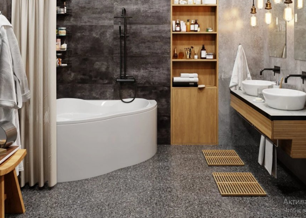 Акриловая ванна VAGNERPLAST IRIS 143x143