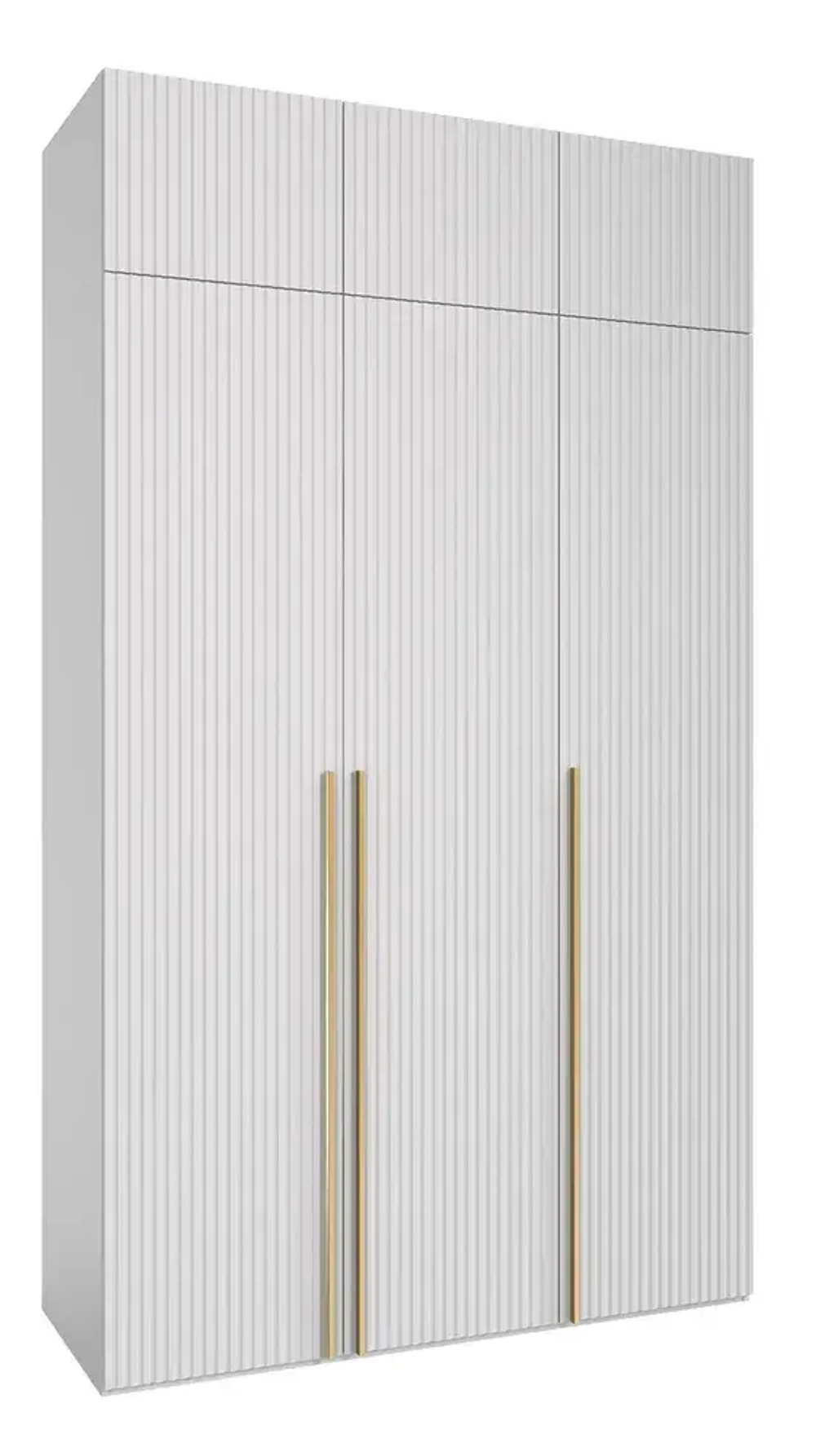 Шкаф для одежды Аляска 3х дверный без антресоли, белый