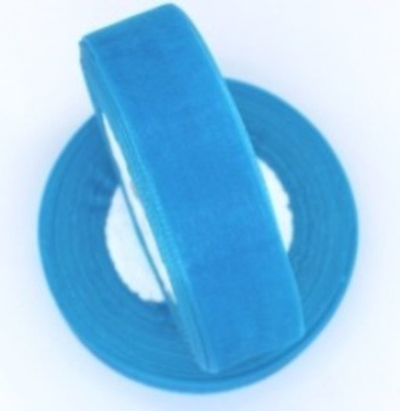 Лента органза, ш. 2,5 см, голубой