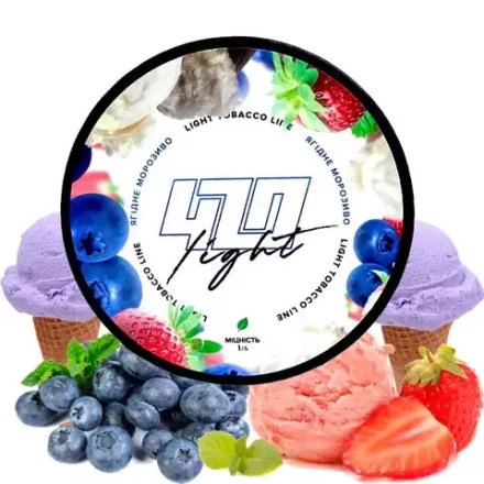 420 Light Line - Berry ice cream (100g)