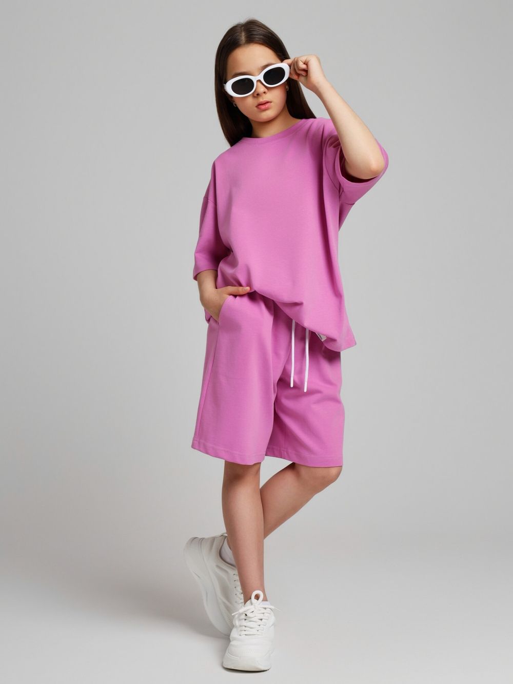 Костюм для девочки Азарт-1 Виотекс РОЗОВЫЙ