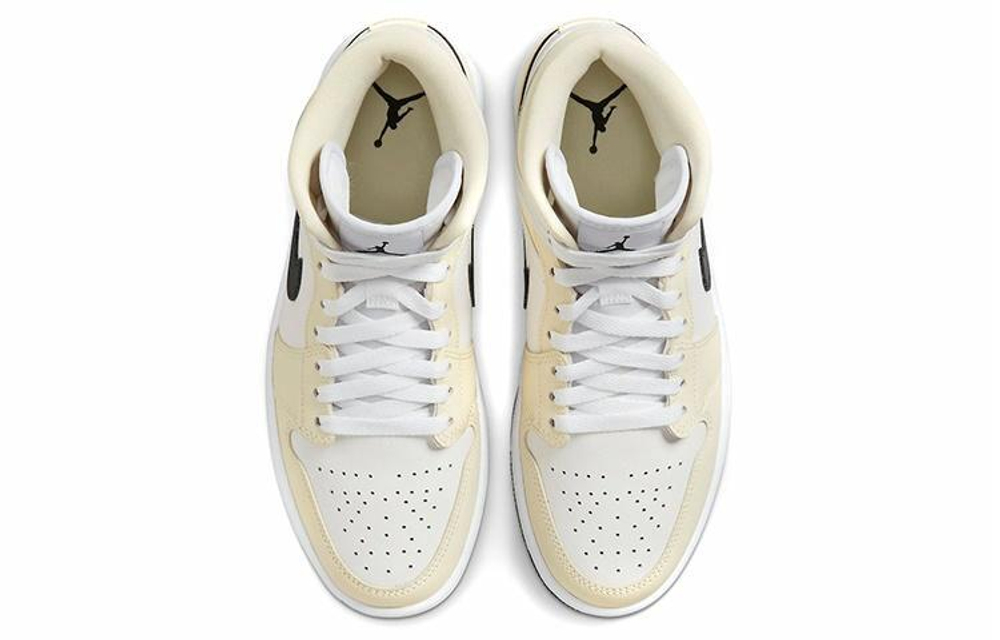 Кроссовки Jordan Air Jordan 1 Mid "Coconut Milk" (Женская размерная сетка)
