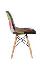 СТУЛ  Bormio Patchwork GN-8078H РОЗОВЫЙ