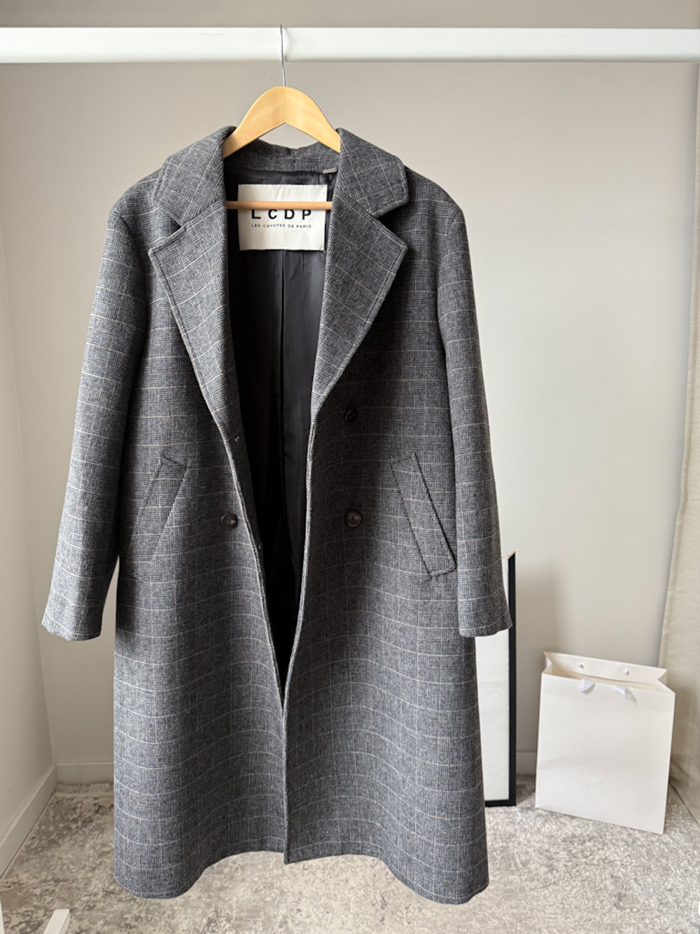 Пальто в клетку Les Coyotes de Paris, XS