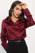 Блуза Шелковая сказка (рубин) Б14382-34М LT Collection