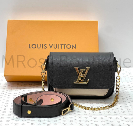 Сумка Lockme Tender Louis Vuitton черного цвета