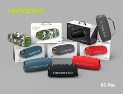 Колонка портативная Hopestar, A6 Max, Bluetooth, цвет: серый