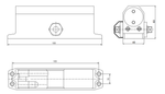 Доводчик двер Apecs DC-20.4/1050/085-A2-SL