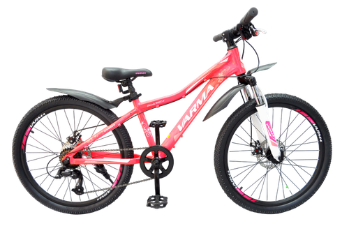 Велосипед 24" VARMA Columba H43DA  р.12,5  розовый 7ск. ал.