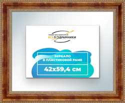 Зеркало настенное в раме 42x59,4