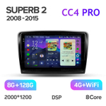 Teyes CC4 Pro 10,2" для Skoda Superb 2008-2015