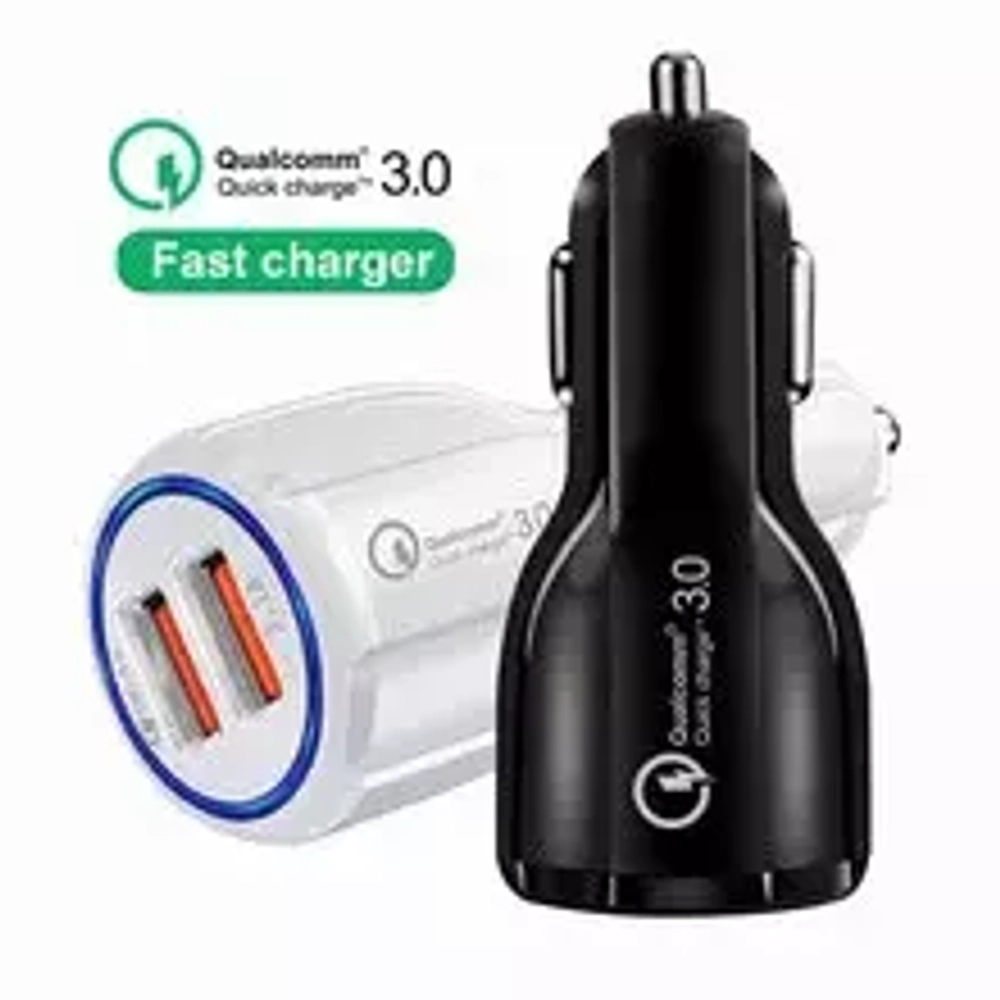 АЗУ Quick Charge 3.0 с кабелем micro 1USB 1м.С313Q white