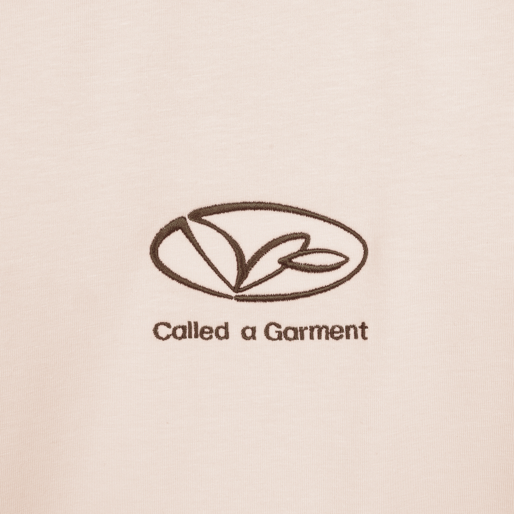 Футболка Called a Garment Kaybug "Cream + Сoffee Brown"