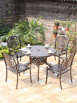 Кресло из литого алюминия Гуерлайн(Guerlain)