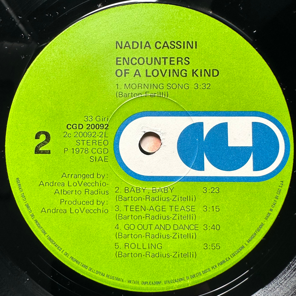 Nadia Cassini- Encounters Of A Loving Kind (Италия 1978г.)