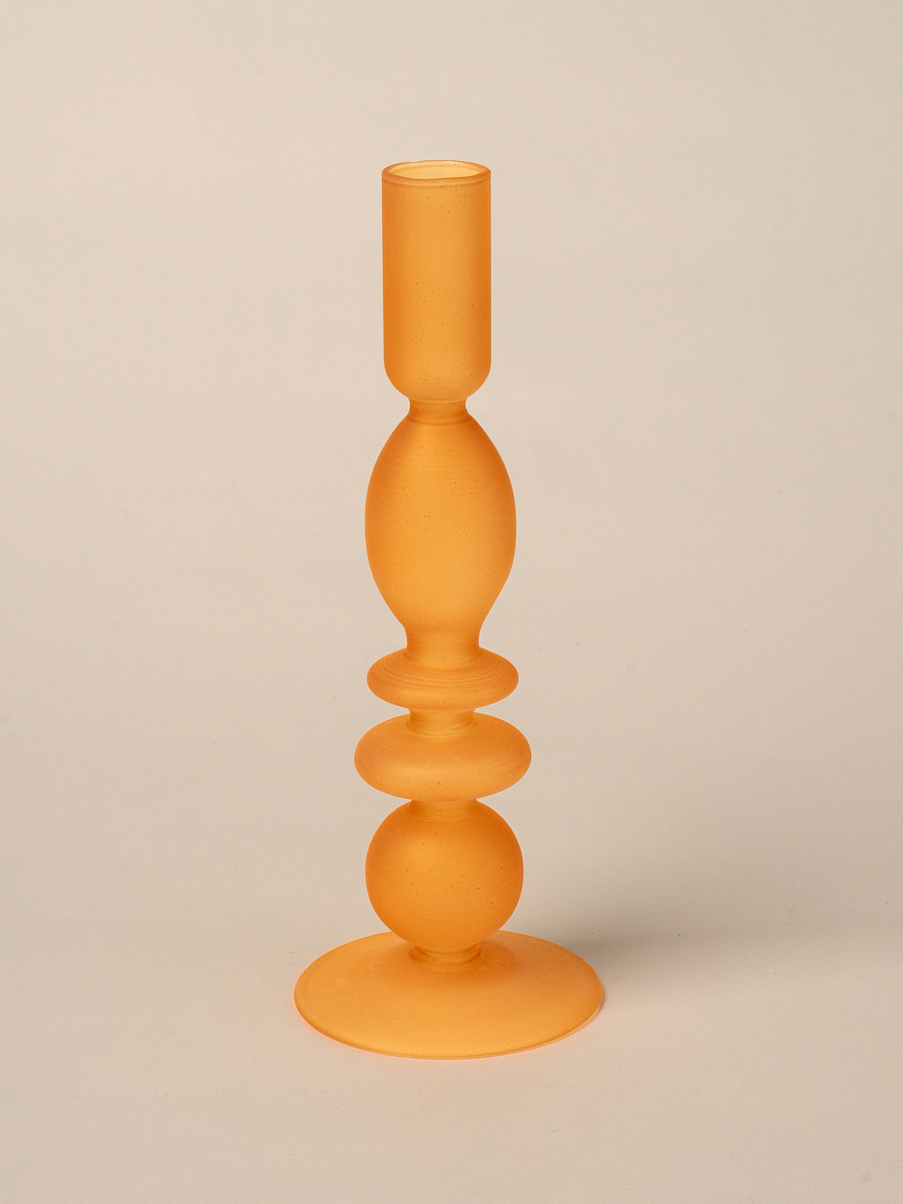 Подсвечник фигурный Персиковый