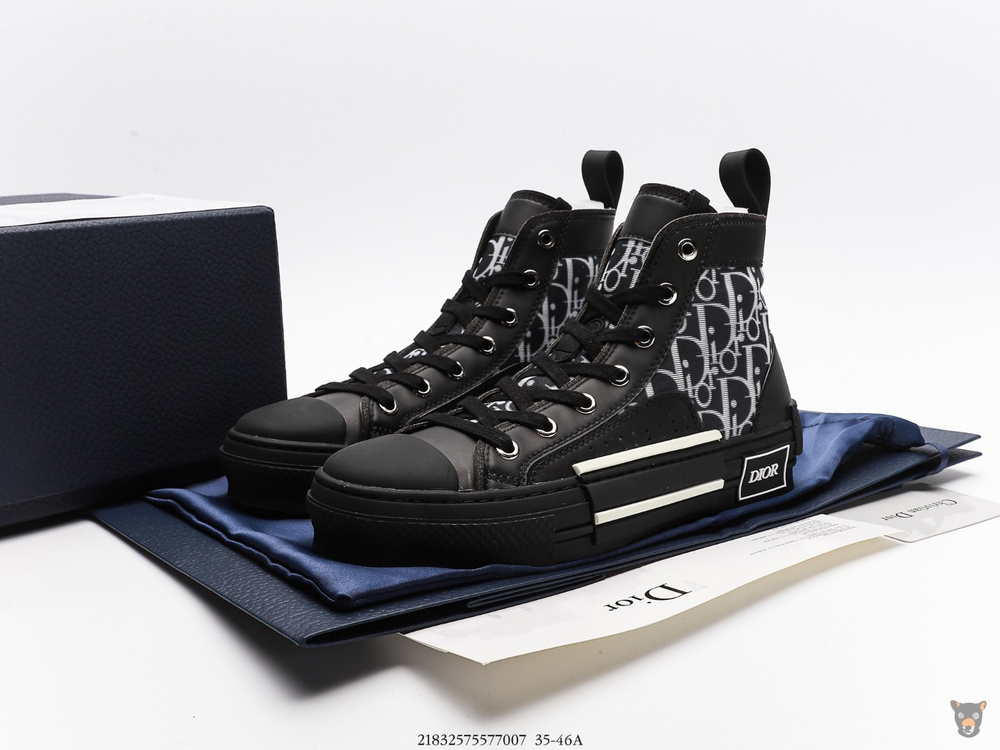 Кеды Dior B23 Oblique High-Top