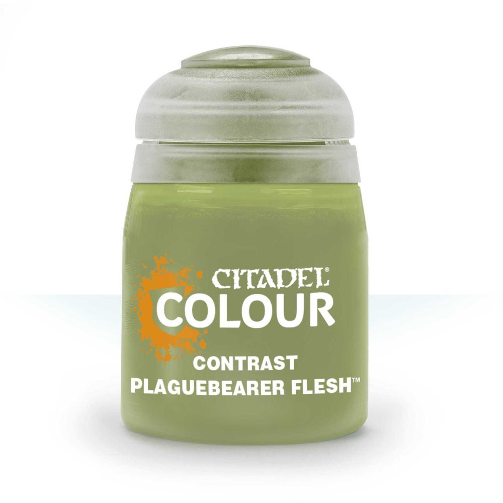 Краска акриловая Citadel Contrast: Plaguebearer Flesh (18Ml) Краска акриловая Citadel Contrast: Plaguebearer Flesh (18Ml)