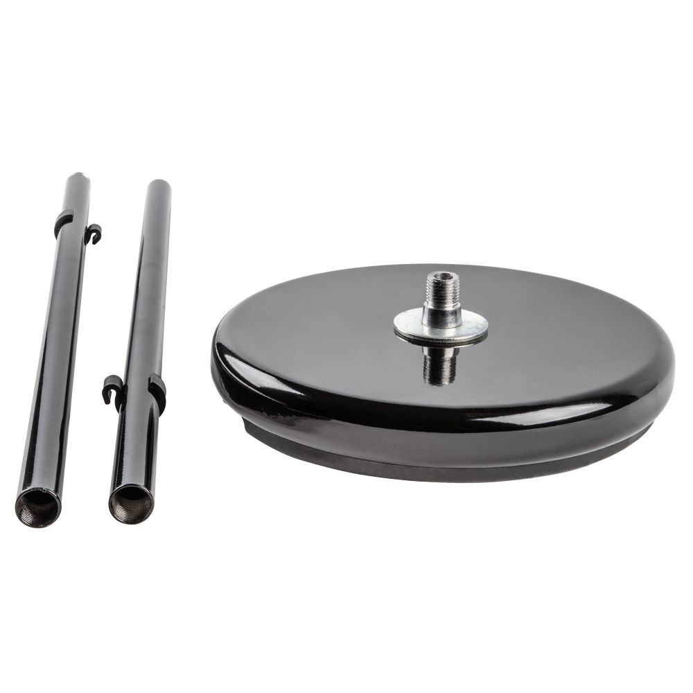 ULM-T600 2х6W-4500K-DIM BLACK Торшер напольный светодиодный. 2х6W. Сенсорный выключатель. Диммер. Черный. ТМ Uniel