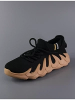 Кроссовки Изики детские - Yeezy boost- черные