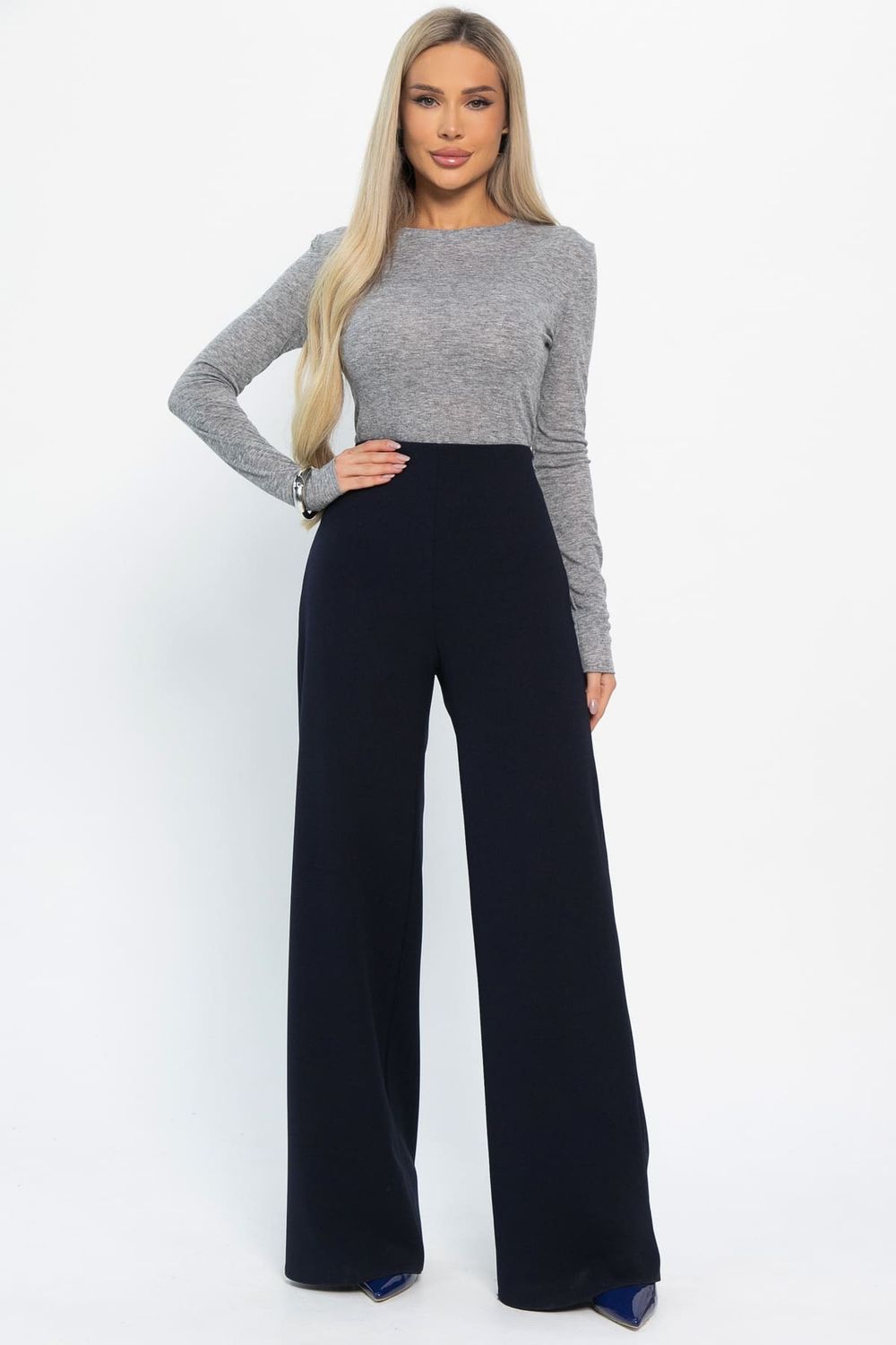 Брюки Азра (темно-синие) Б14886-4М LT Collection