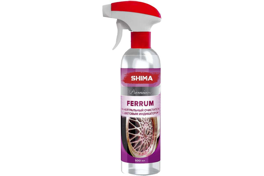 SHIMA PREMIUM "FERRUM" pH-нейтральный очиститель с индикатором цвета 500мл.