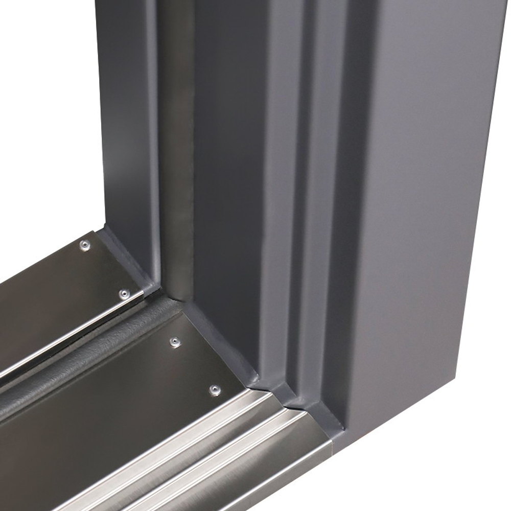 Стальная дверь "Winter" (терморазрыв 3к). Заказная модель.